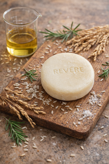 Rice Shampoo Bar for Thinning Damaged Hair